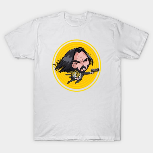 Cute John Wick T-Shirt by Sebaimage